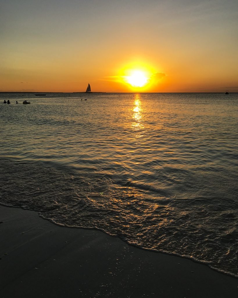 Zanzibar's sunset