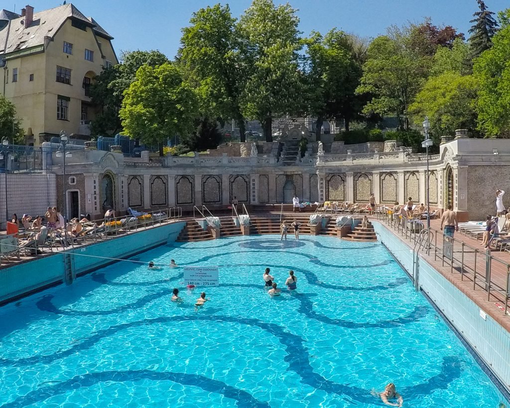 Gellert baths budapest