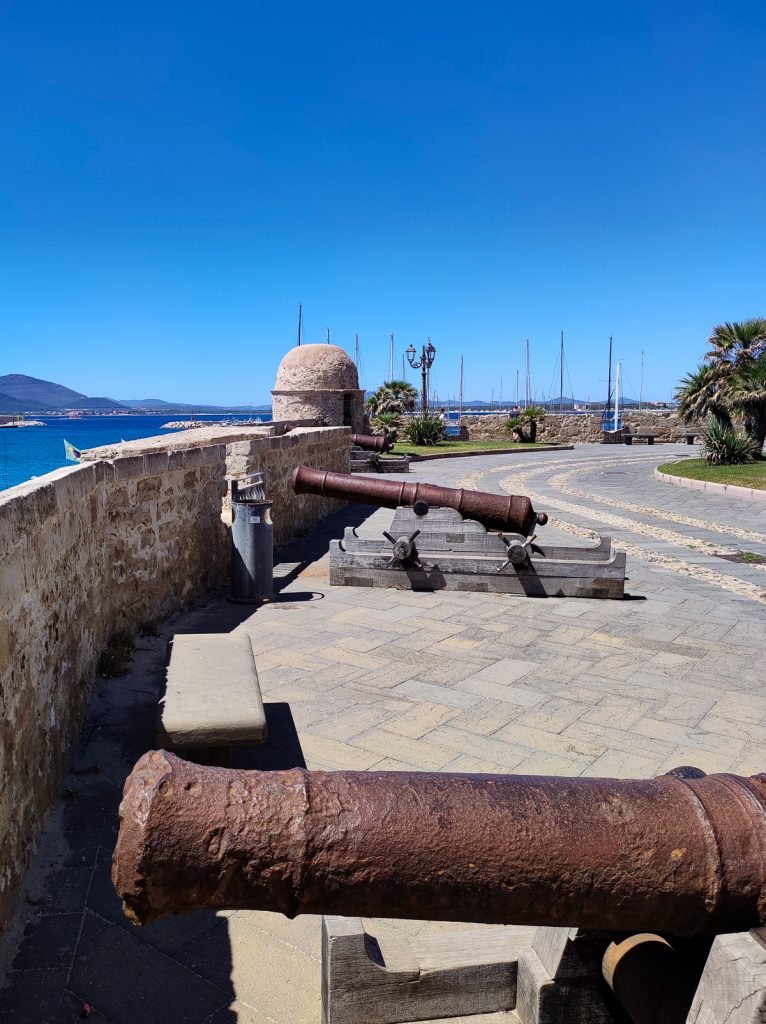 alghero defensive walls