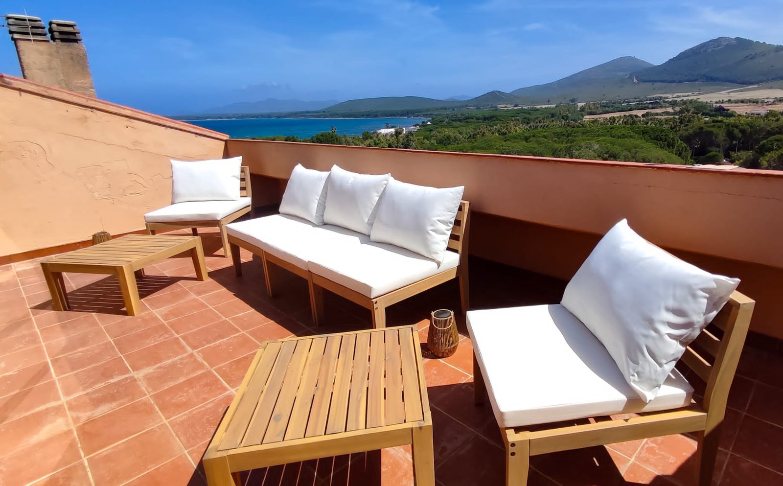 appartement alghero porto conte terrasse panoramique